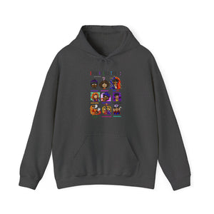 Open image in slideshow, All 9 Toons Unisex Heavy Blend™ Hooded Sweatshirt
