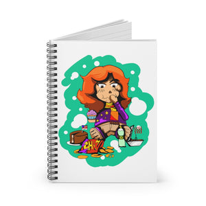 Binge Eating Spiral Notebook - Ruled Line